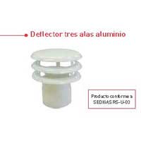 DEFLECTOR ALUMINIO TRES AROS 110